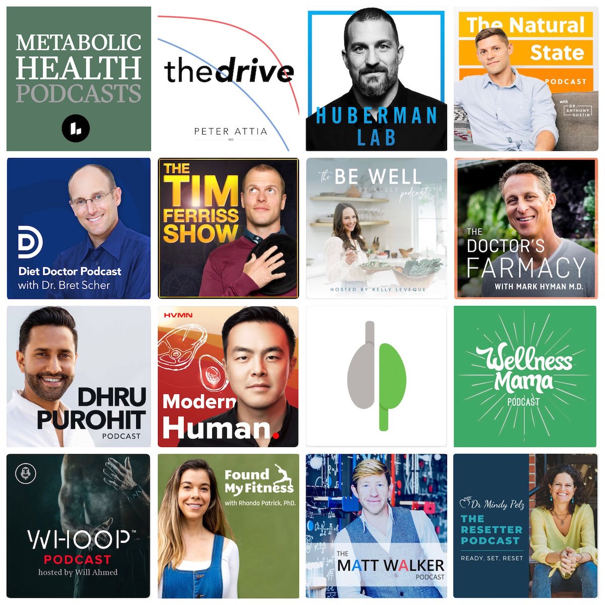 15 Podcasts about metabolic health worth a listen