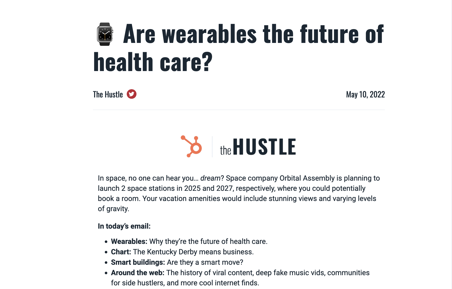 Are wearables the future of health care?
