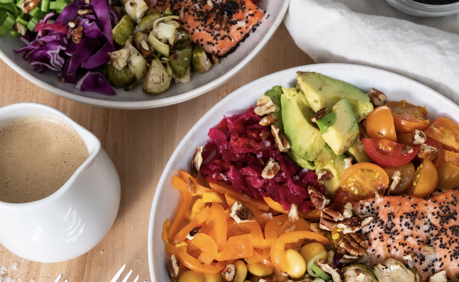 The 5 elements of a metabolically healthy meal in one delicious power bowl